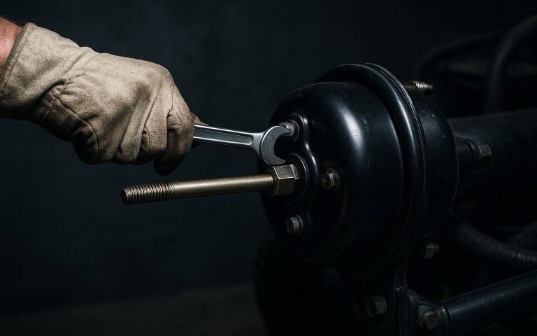 How to Safely Cage a Spring Brake Chamber (Without Getting Hurt)
