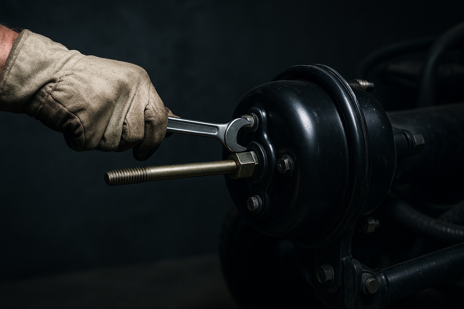 How to Safely Cage a Spring Brake Chamber (Without Getting Hurt)